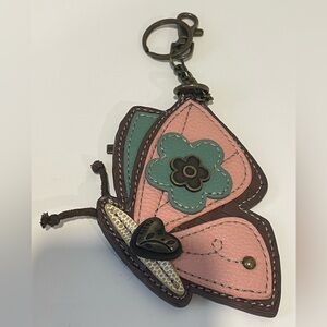 Chala Butterfly Keychain Coin Purse Bag charm